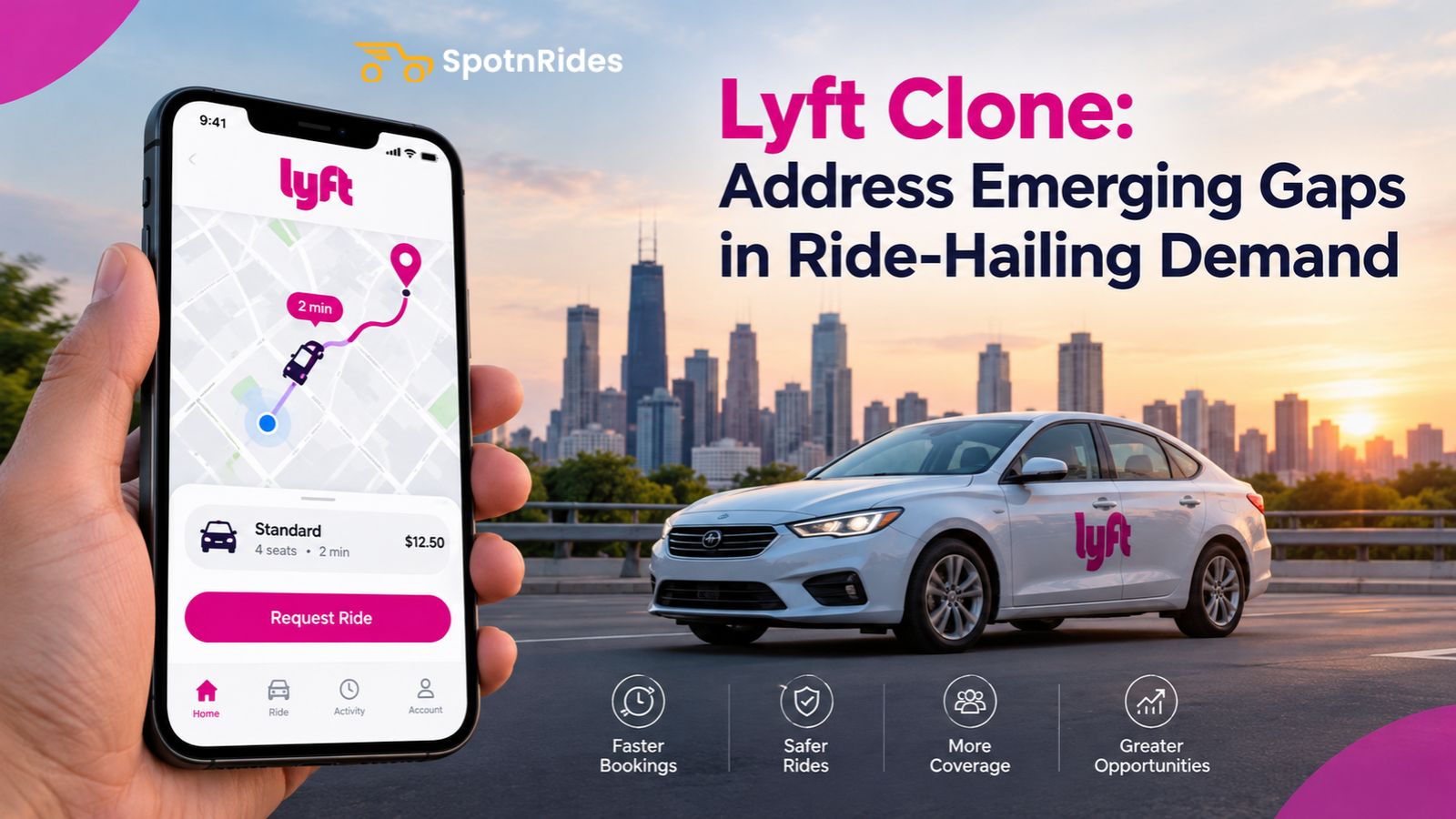 Lyft Clone: Address Emerging Gaps in Ride-Hailing Demand
