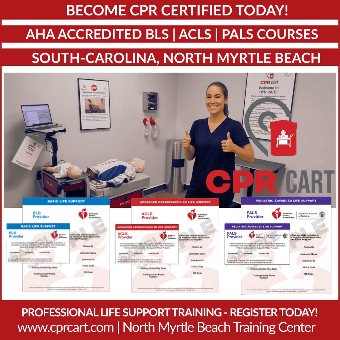 Flexible CPR Learning in North Myrtle Beach