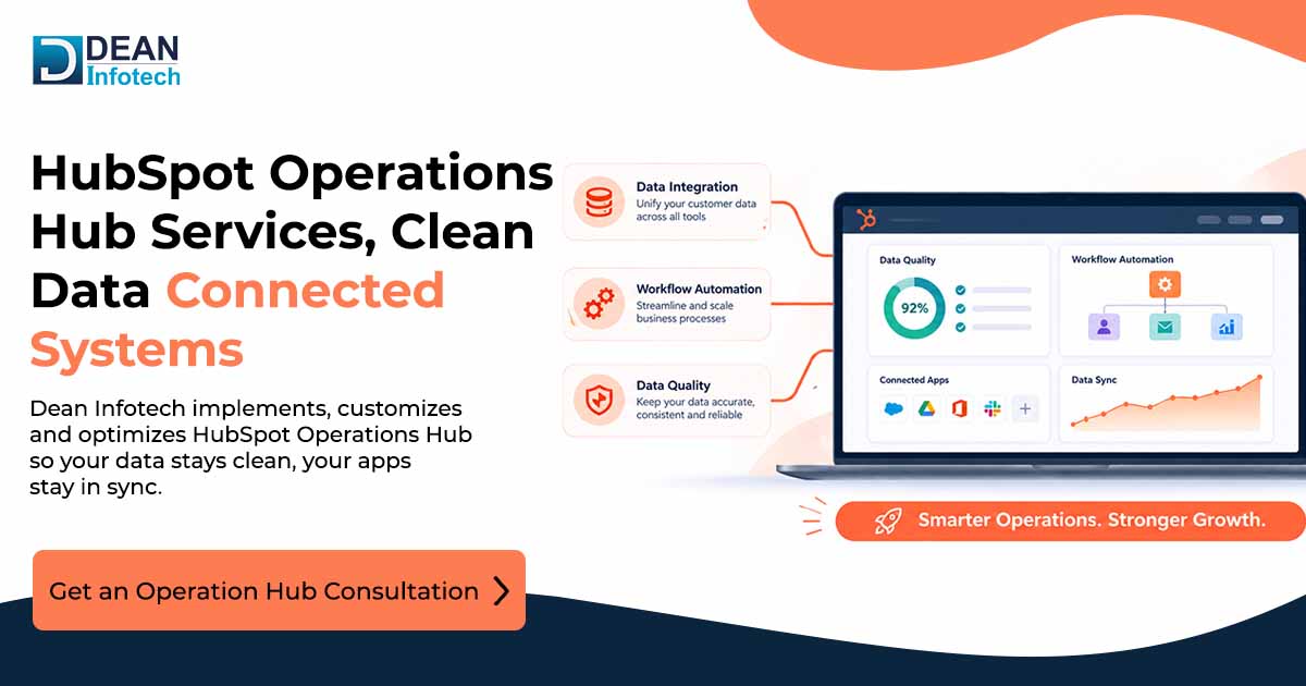 HubSpot Operations Hub Development Services for Automation