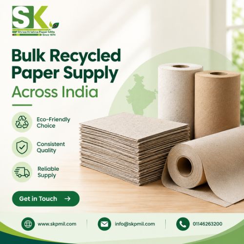Buy Recycled Paper from Trusted Manufacturers in India
