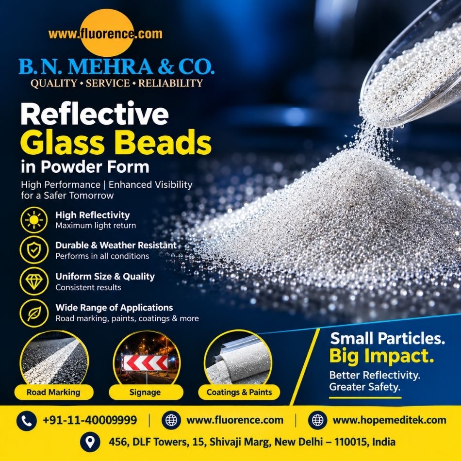 Buy Now Road Safety Reflective Glass Beads | Fluorence