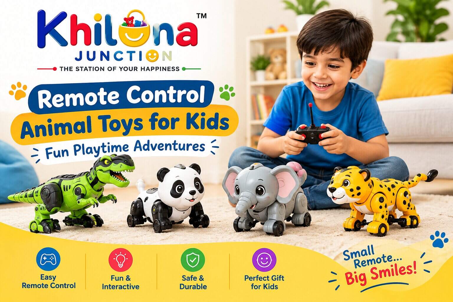 Remote Control Animal Toys for Kids – Fun Playtime Adventures