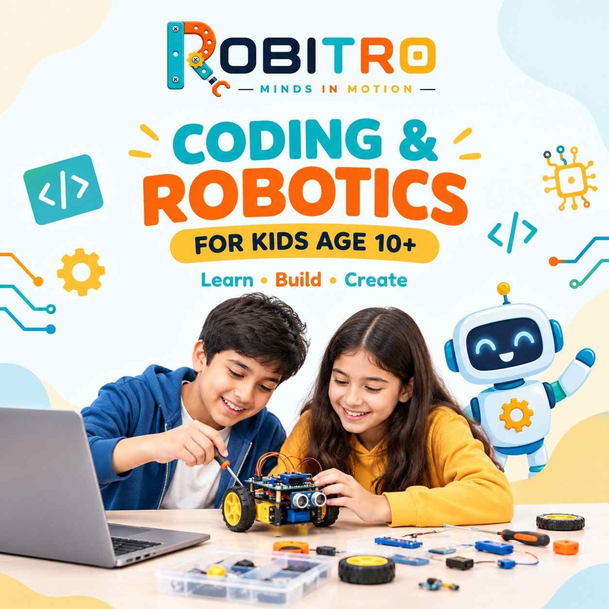 Coding and Robotics Courses for Kids ( Age 10+)