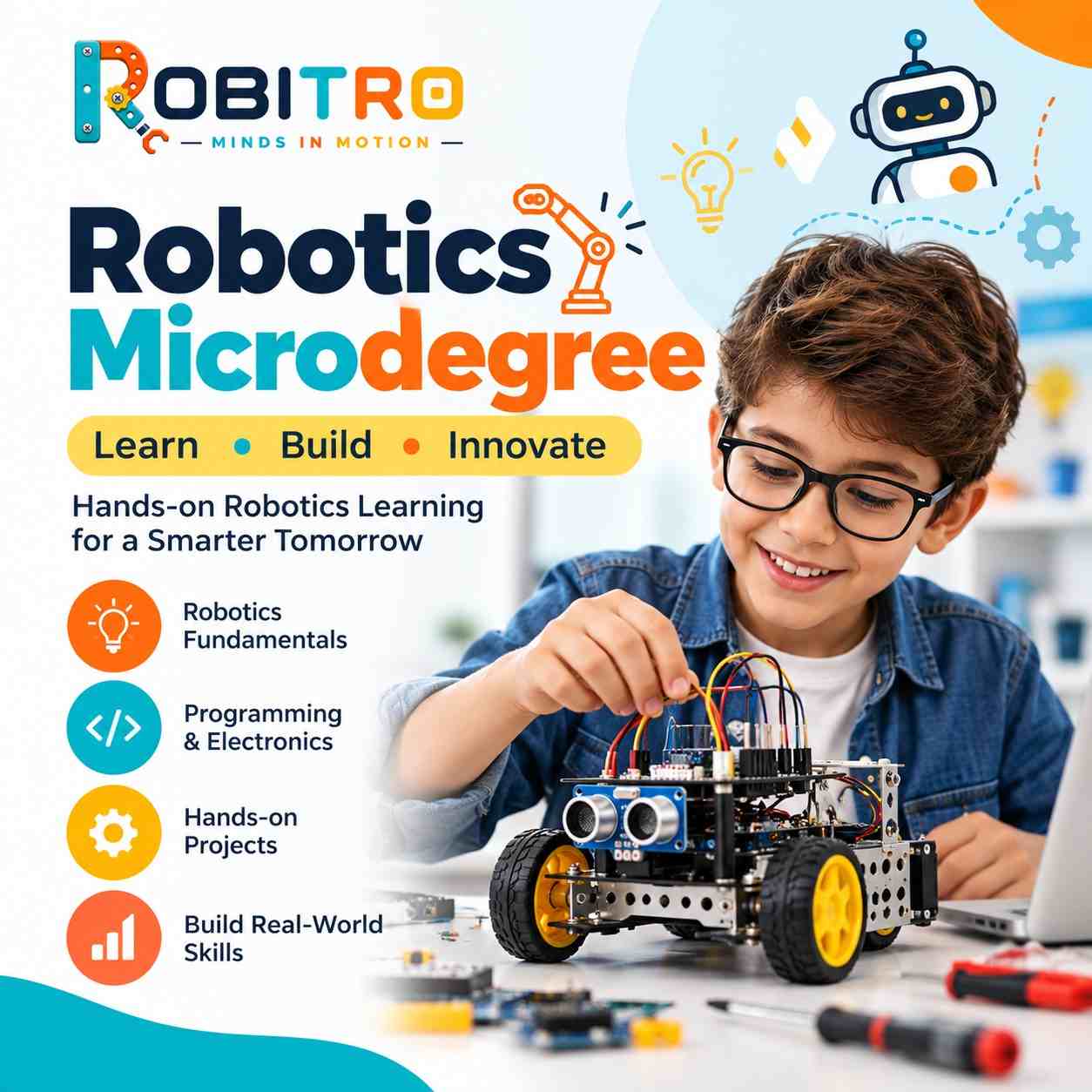 Robotics Microdegree – Build Your Future with Robitro