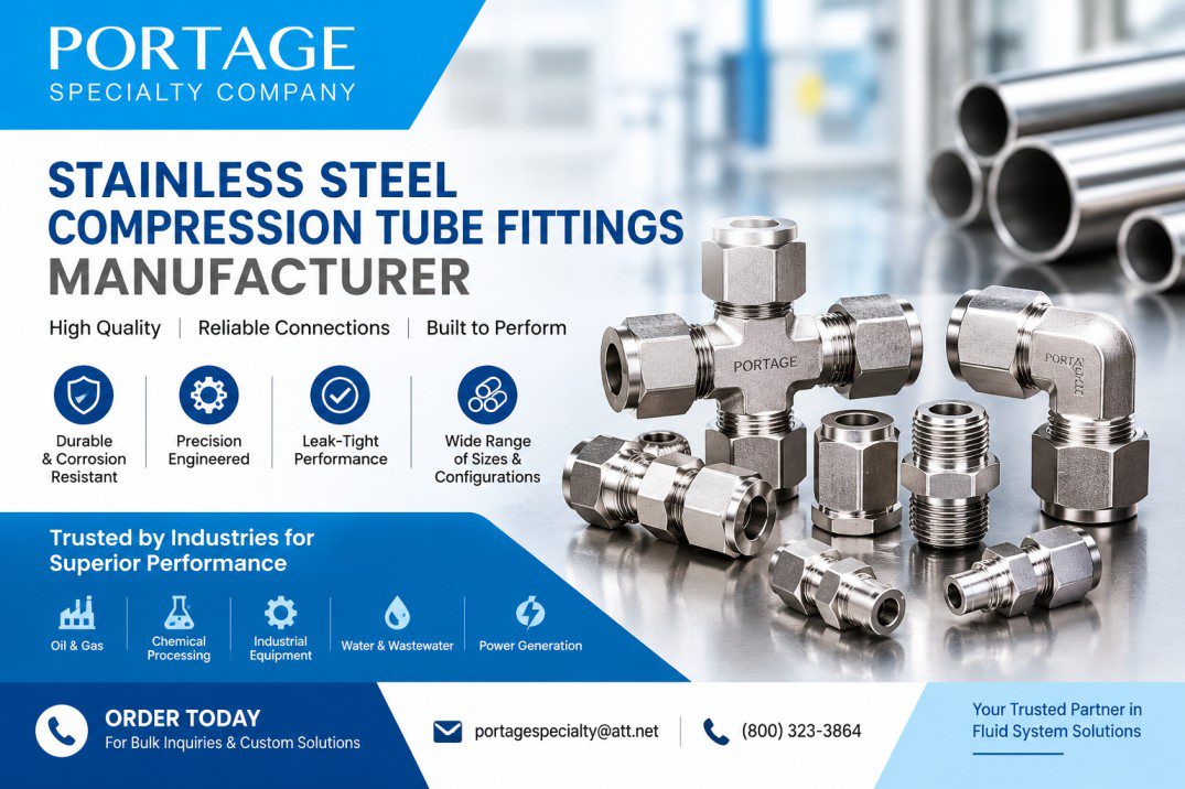 Buy Stainless Steel Compression Fittings Direct from Manufacturer