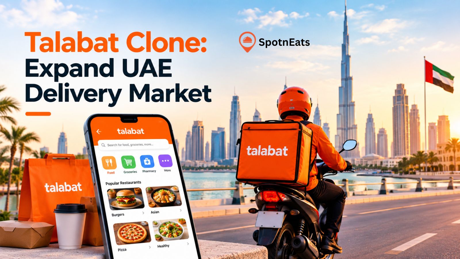 Talabat Clone: Expand UAE Delivery Market