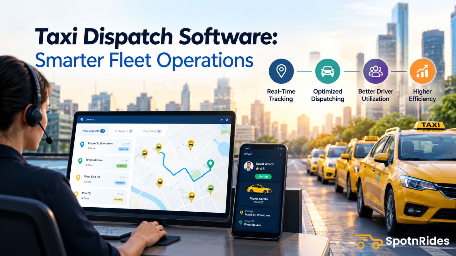 Taxi Dispatch Software: Smarter Fleet Operations