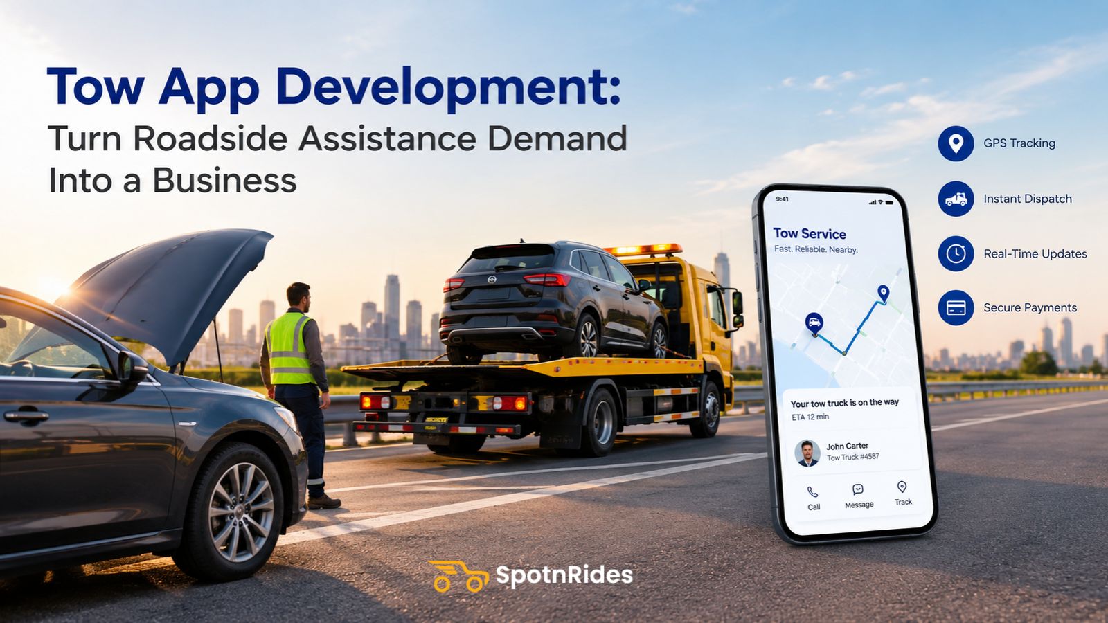 Towing App Development: Turn Roadside Assistance Demand Into a Busines