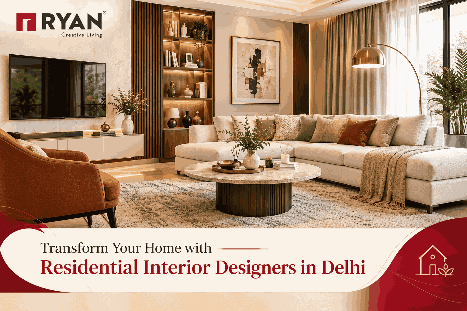 Transform Your Home with Residential Interior Designers in Delhi