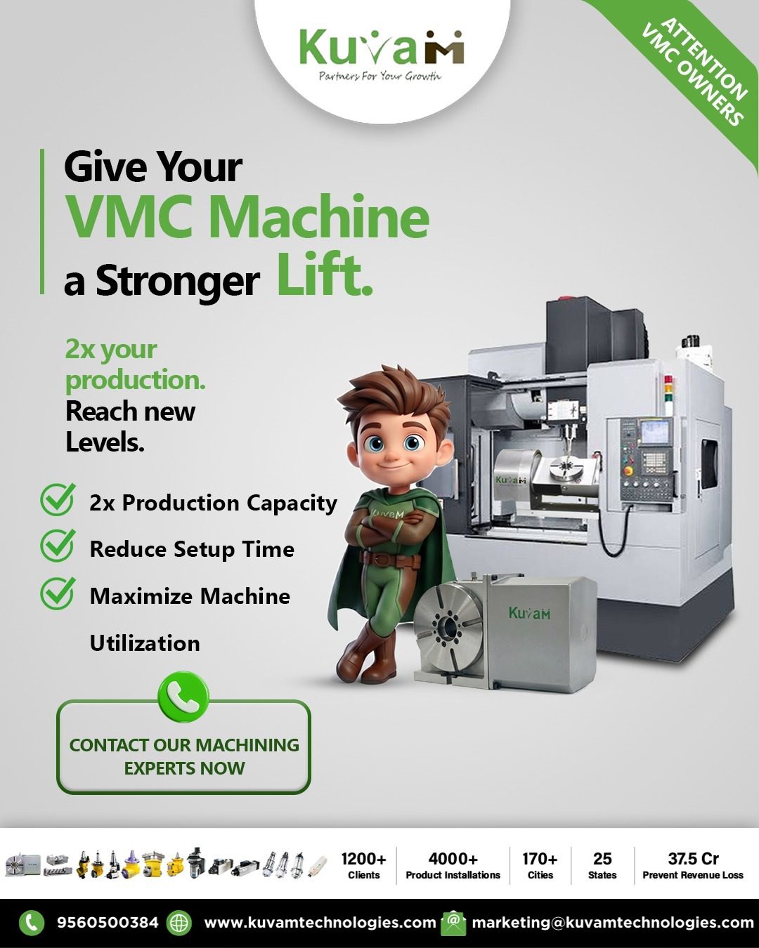 Give Your Machine a Boost with the Rotary Table