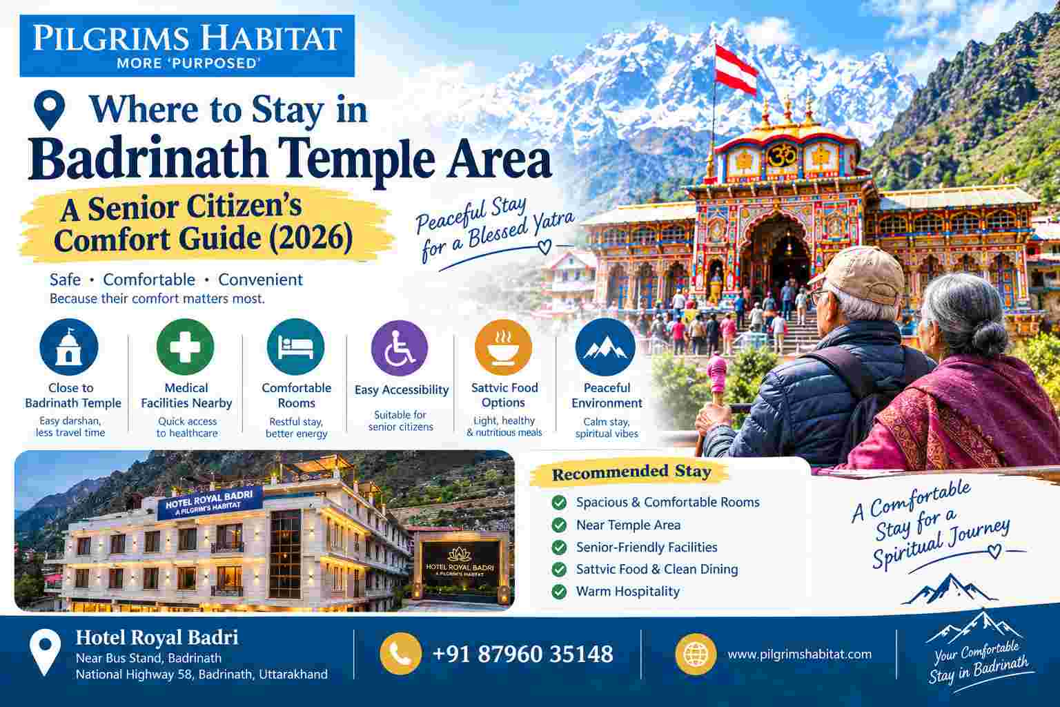 Where to Stay in Badrinath Temple Area