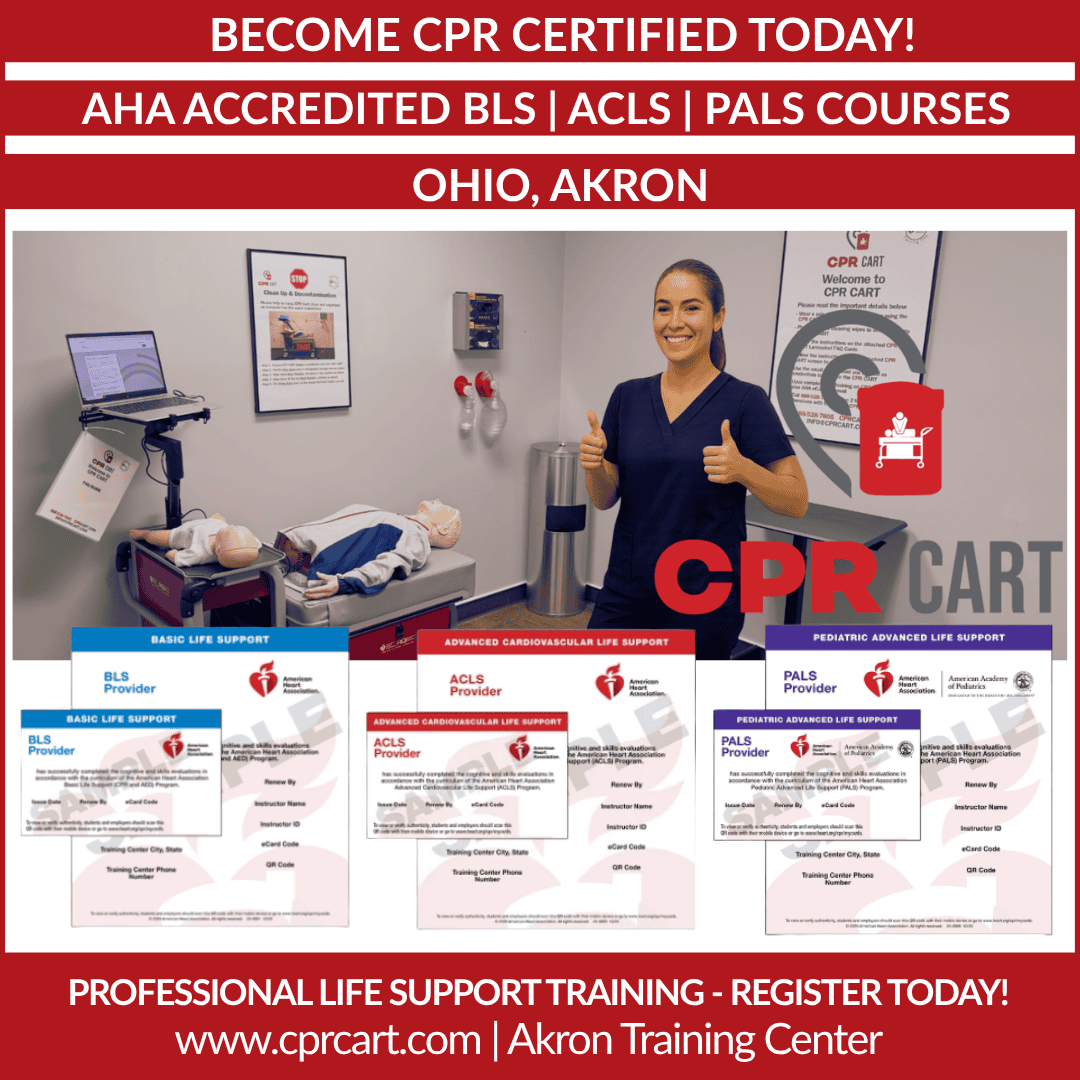 Streamlined BLS, ACLS & PALS Training Options – Akron