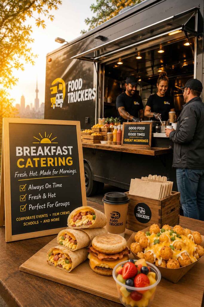 Fresh Event Breakfast Catering Brampton | Food Truckers