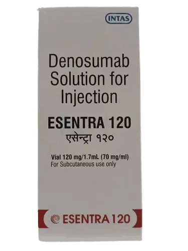 Esentra 120mg Injection: uses, administration, and side effects