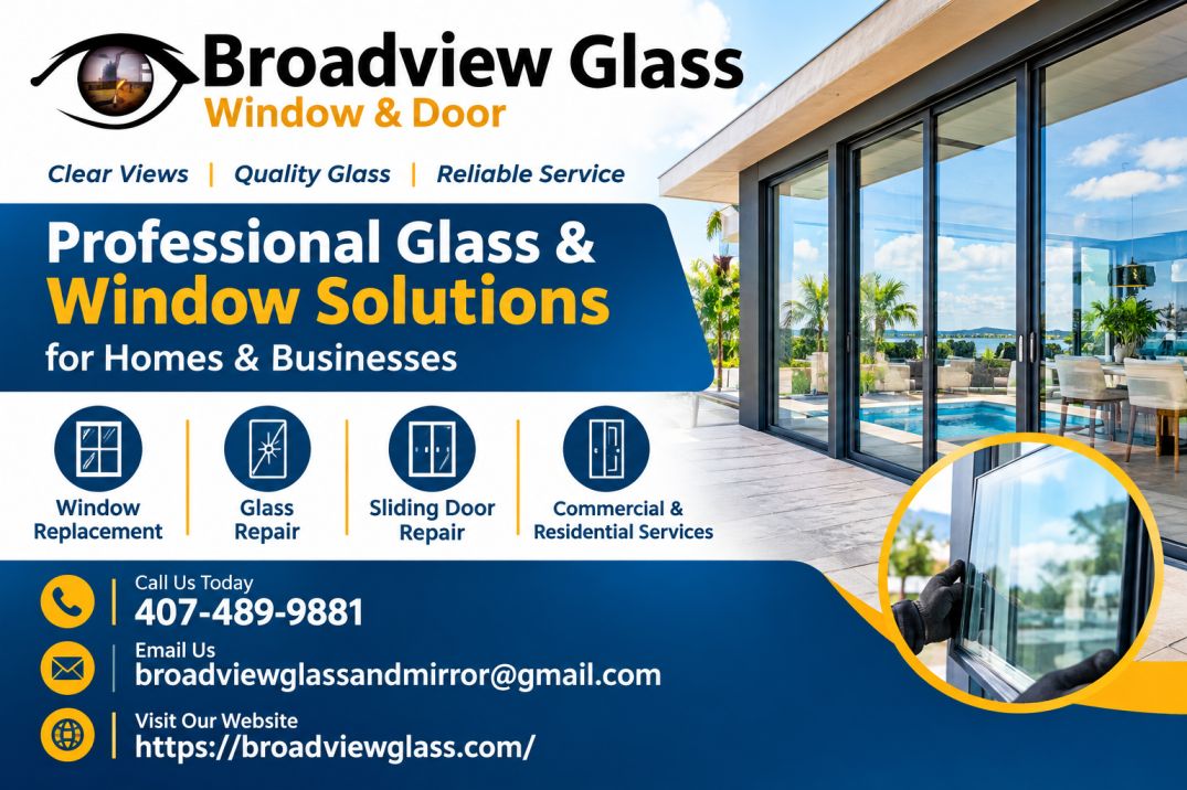 Sliding Glass Door Repair Apopka | Fast, Reliable Glass Service