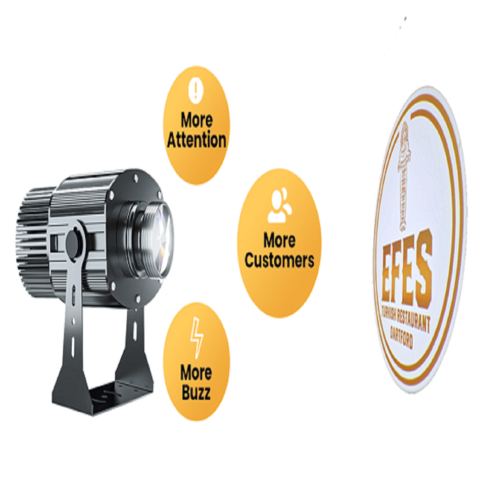 Waterproof Logo Projector UK for Outdoor Branding