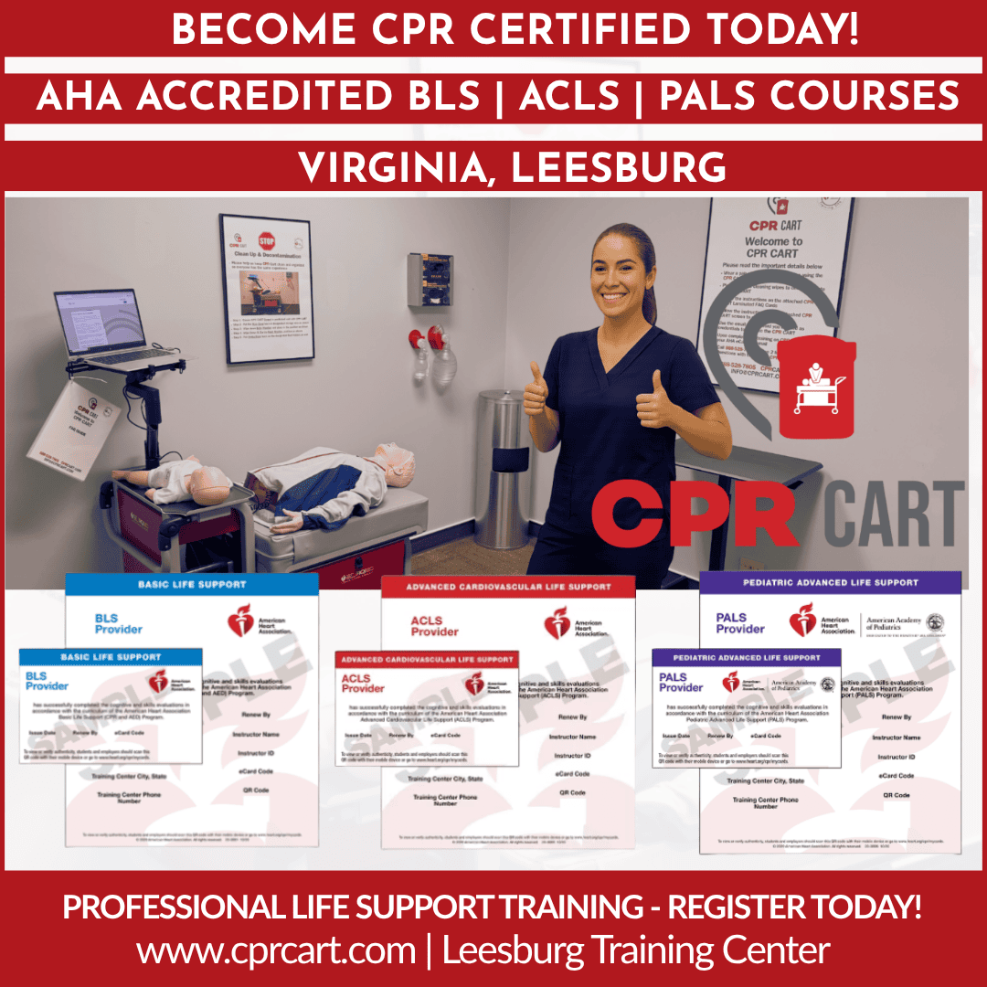 Flexible Healthcare CPR Courses Available in Leesburg