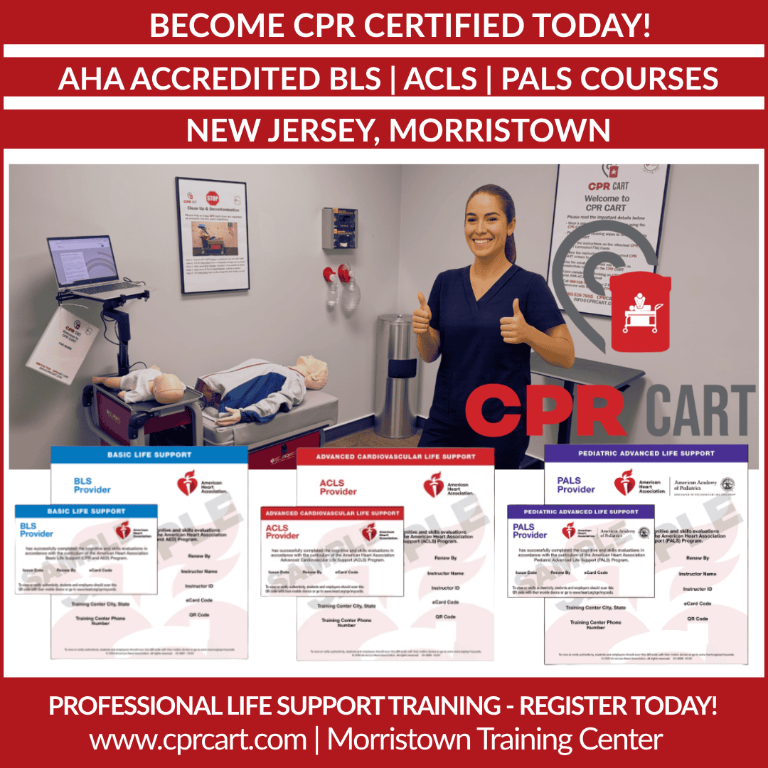 Flexible Certification Pathways for BLS, ACLS and PALS – Morristown
