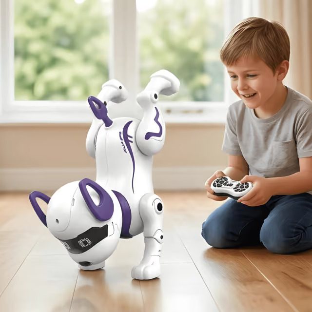 Robot Dog Toy – Walking, Barking Pet Companion for Kids