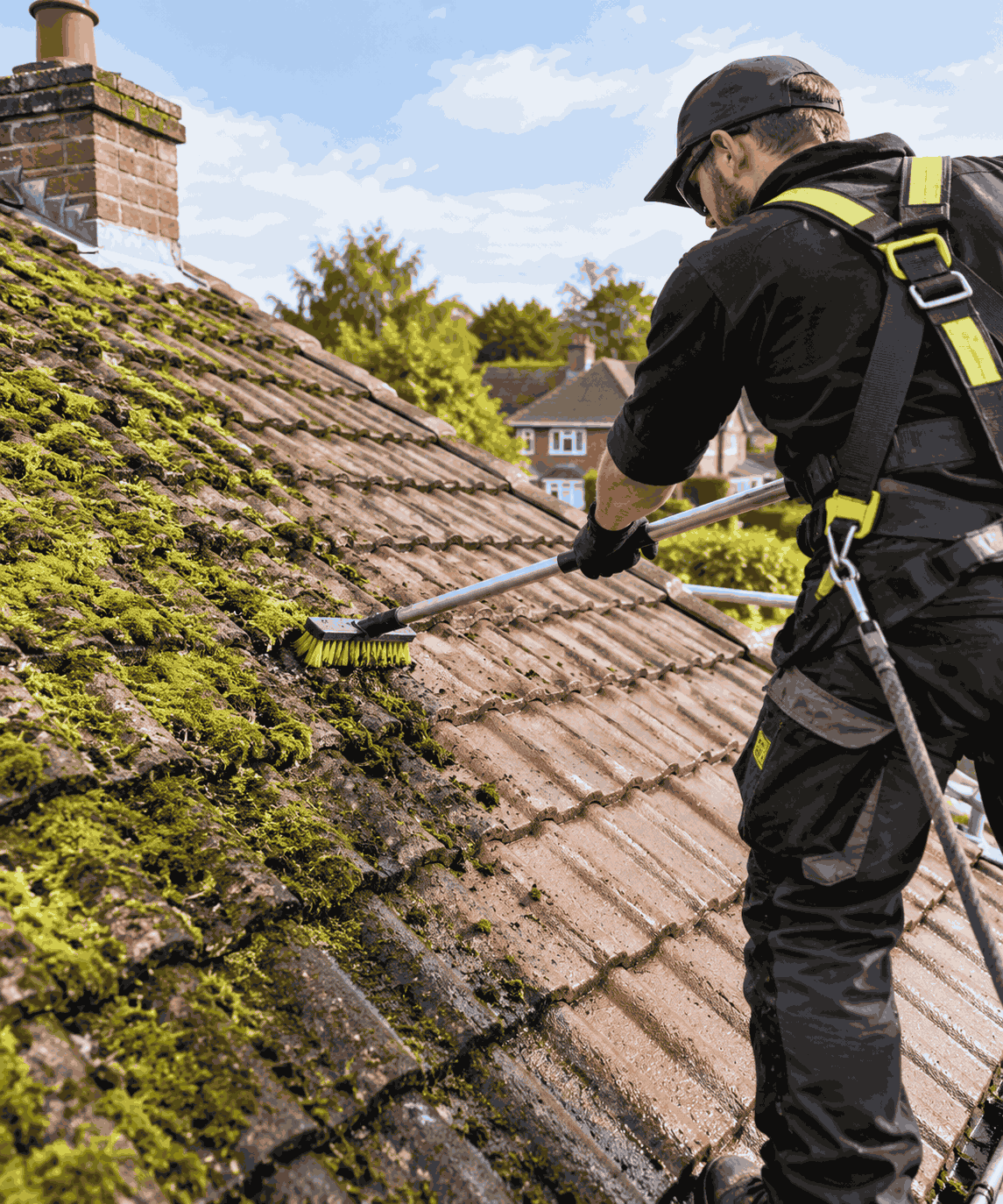 Expert Roof Moss Removal Services for Residential Properties