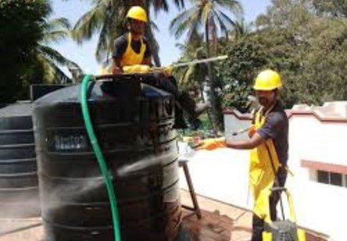 Residential Water Tank Cleaning